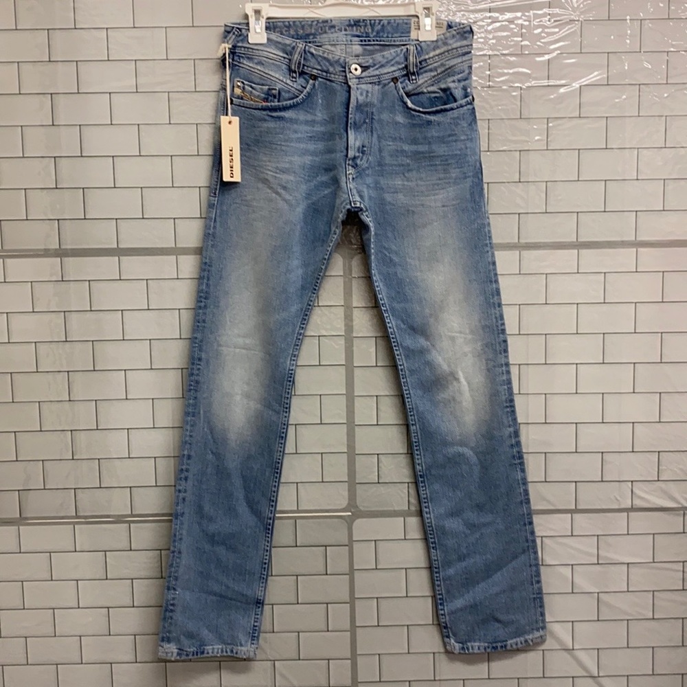 DIESEL IAKOP Stretch Regular Slim Tapered Jeans